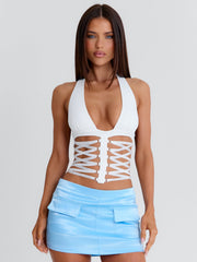 ARLO MINI SKORT BLUE