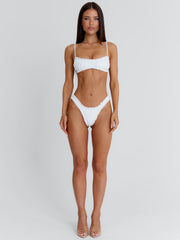 CHARLOTT BIKINI TOP IVORY