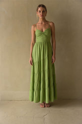 Donna Twist Front Maxi Dress