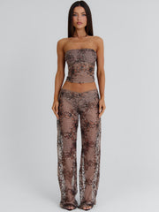 JOCELYNN CORSET TOP TAUPE