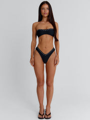 LORENIA BIKINI BOTTOM BLACK
