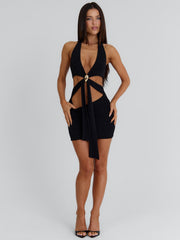 MARCI MINI DRESS BLACK