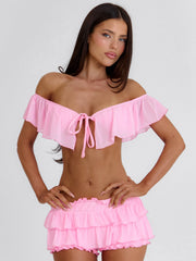 MILLEY CROP TOP PINK