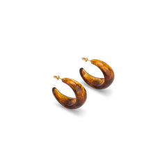 NEVE EARRINGS TORTOISE