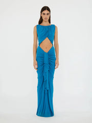 Bateau Drape Disconnect Tank Dress