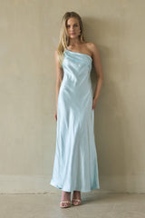 Sarahi Ruffle One Shoulder Maxi Dress