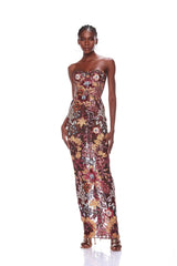 Dahlia Merlet Multi Maxi Dress
