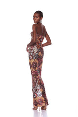 Dahlia Merlet Multi Maxi Dress