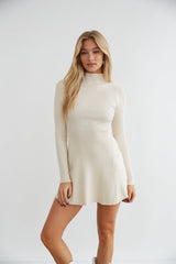 Millie Knit Turtleneck Mini Dress