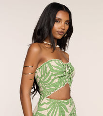 Coconut Coast Cutout Maxi Dress