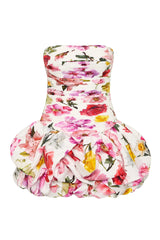 Violette Bubble Hem Mini Dress