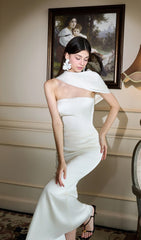 Satin Bodycon Maxi Dress