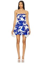 Violette Bubble Hem Mini Dress