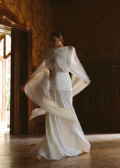 Scarf-Style Backless Maxi Dress