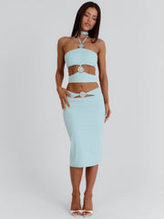 ZANIAH CROP TOP MINT